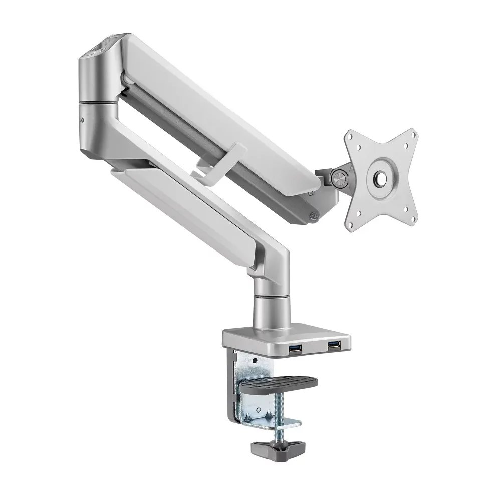 Single Monitor Thin Gas Spring Monitor Arm